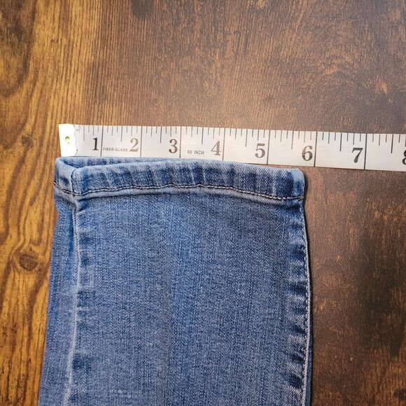 Maurices Jeans 14 XLong Mid Rise Skinny Medium Light Wash Stretch Denim - Picture 10 of 10